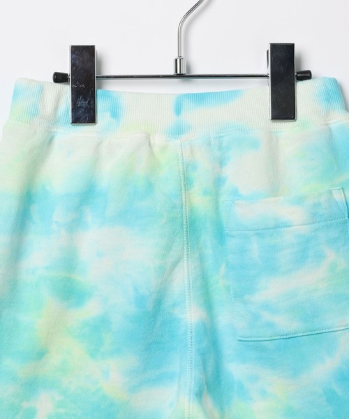 BAYFLOW(ベイフロー)の「タイダイハーフパンツ(KIDS)(その他パンツ・キッズ・パープル/セージグリーン・110cm/130cm/140cm/150cm/120cm)」の7枚目の写真
