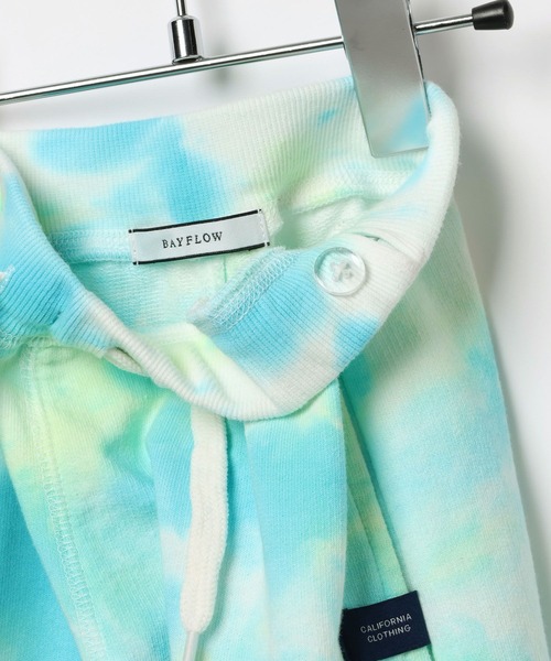 BAYFLOW(ベイフロー)の「タイダイハーフパンツ(KIDS)(その他パンツ・キッズ・パープル/セージグリーン・110cm/130cm/140cm/150cm/120cm)」の5枚目の写真