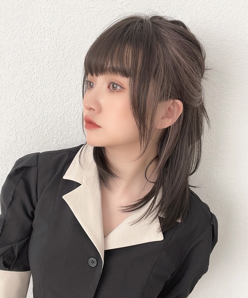 MITSUYA No.6 自然色　アレンジウィッグ　ミツヤ Amazon.co.jp: ウィッグ ロング ストレート かつら フルウィッグ