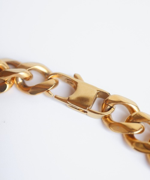 TUWAKRIM（トゥワクリム）の「【TUWAKRIM】ワイドチェーンショートネックレスS（ネックレス・レディース・シルバー・MEDIUM）」の10枚目の写真