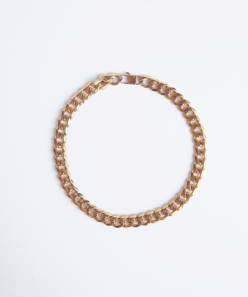 TUWAKRIM（トゥワクリム）の「【TUWAKRIM】ワイドチェーンショートネックレスS（ネックレス・レディース・シルバー・MEDIUM）」の4枚目の写真