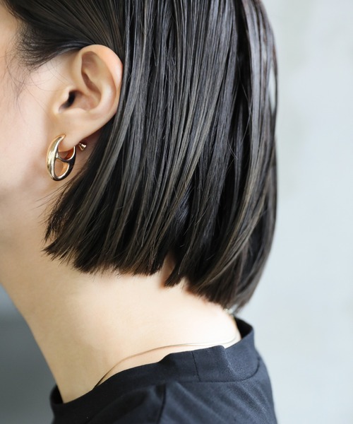 select MOCA(セレクトモカ)の「サークルモチーフイヤリング(イヤリング・レディース・シルバー/ゴールド・FREE)」の13枚目の写真