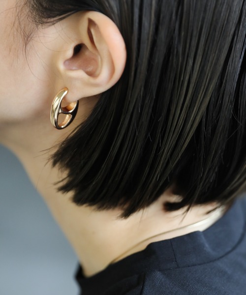 select MOCA(セレクトモカ)の「サークルモチーフイヤリング(イヤリング・レディース・シルバー/ゴールド・FREE)」の19枚目の写真