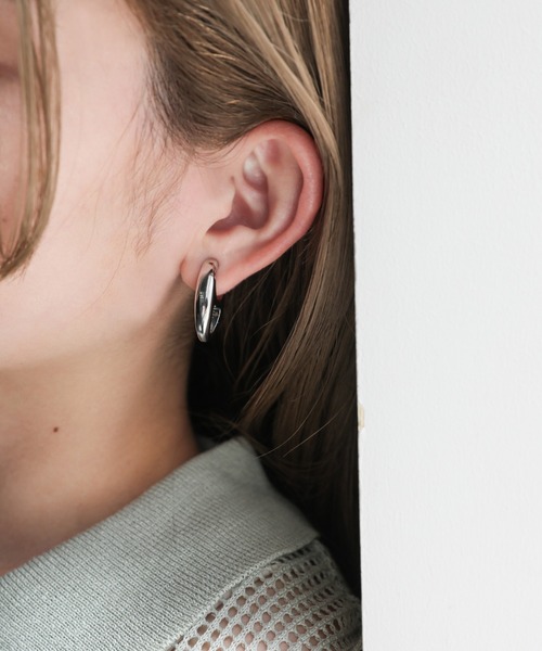 select MOCA(セレクトモカ)の「サークルモチーフイヤリング(イヤリング・レディース・シルバー/ゴールド・FREE)」の7枚目の写真