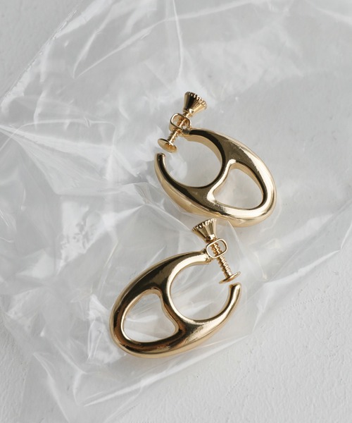 select MOCA(セレクトモカ)の「サークルモチーフイヤリング(イヤリング・レディース・シルバー/ゴールド・FREE)」の18枚目の写真