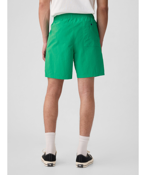 GAP（ギャップ）の「7インチ GAPロゴ イージーショートパンツ(ユニセックス)（その他パンツ・メンズ・ブラウン/パープル/ブラック/ブルー/グリーン/ブラウン系その他・XS/S/M/L/XL）」の21枚目の写真