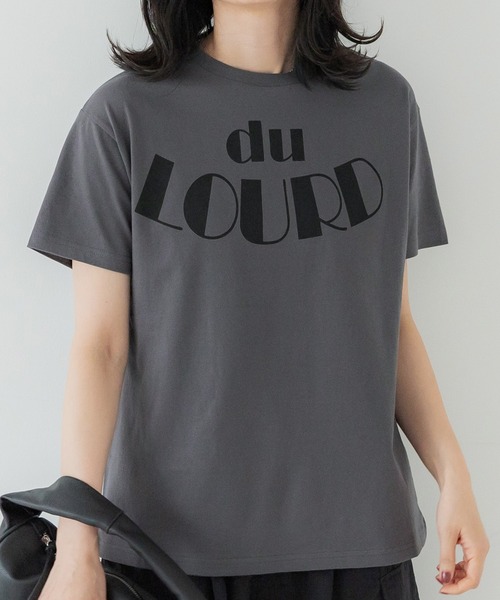 セール】ロゴプリントコットン半袖Tシャツ（Tシャツ/カットソー
