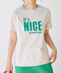 coca（coca） | ロゴプリントコットン半袖Tシャツ(Tシャツ/カットソー)