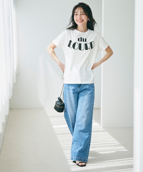 セール】ロゴプリントコットン半袖Tシャツ（Tシャツ/カットソー