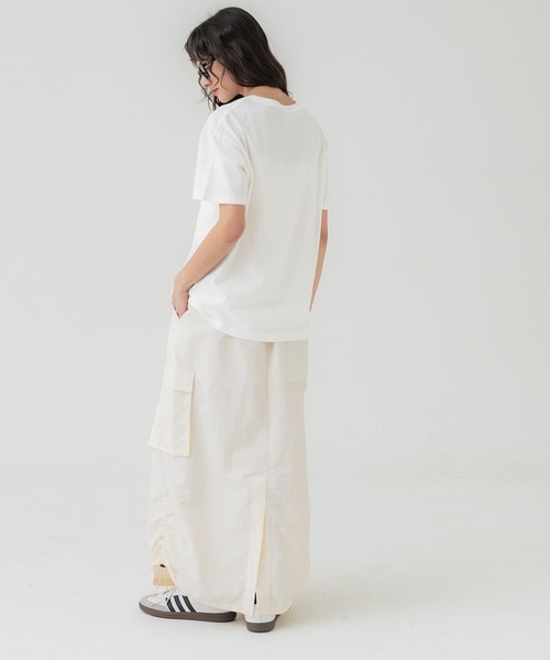 coca(coca)(コカ)の「ロゴプリントコットン半袖Tシャツ(Tシャツ/カットソー・レディース・B/A/C/D・S/M/L)」の15枚目の写真