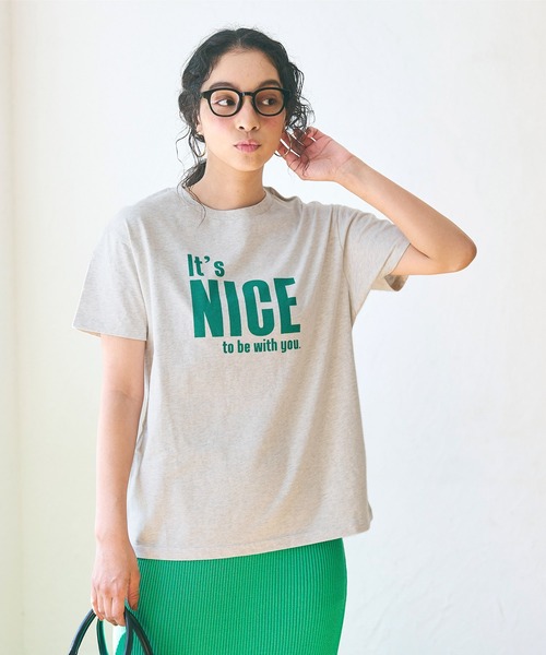 セール】ロゴプリントコットン半袖Tシャツ（Tシャツ/カットソー