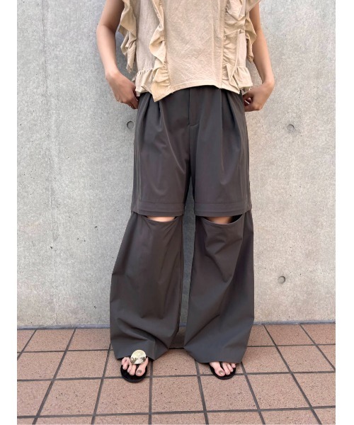 パンツ Pot 2way Pants 2way String Cargo Pants | PIEAL