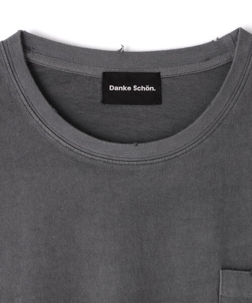 【シンプル】Danke Schonダンケシェーン 活性染CIRCLE S／S Tee DankeSchon/ダンケシェーン/活性染サークルS/S Tee（Tシャツ