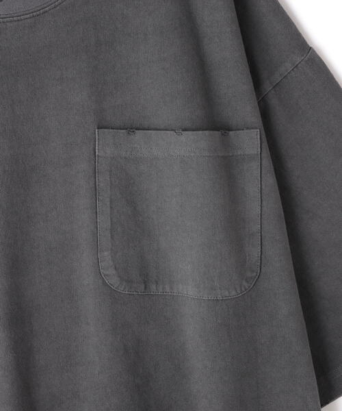 DANKE SCHON（ダンケシェーン）の「DankeSchon/ダンケシェーン/活性染サークルS/S Tee（Tシャツ/カットソー・メンズ・ベージュ/ブラック・L/M）」の21枚目の写真