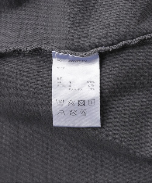 DANKE SCHON（ダンケシェーン）の「DankeSchon/ダンケシェーン/活性染サークルS/S Tee（Tシャツ/カットソー・メンズ・ベージュ/ブラック・L/M）」の10枚目の写真