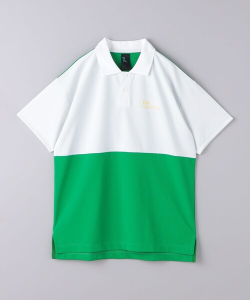 【別注】＜5525golf for UNITED ARROWS GOLF＞ パネル ポロシャツ