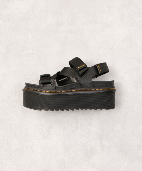Dr. Martens(ドクターマーチン)の「Dr.Martens ドクターマーチン / KIMBER2 厚底レザーストラップサンダル / 31805001(サンダル・レディース・ブラック・22cm/23cm/24cm)」の3枚目の写真