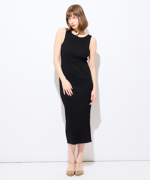 DEICY(デイシー)の「ドットビスチェリブワンピース(ワンピース・レディース・ピンクベージュ/ブラック/ピンク・FREE)」の20枚目の写真