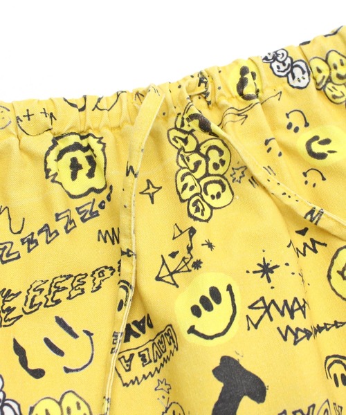 RNA（アールエヌエー）の「G1071 ニコ総柄スカート（スカート・レディース・マスタード/キナリ/グレイッシュブルー・MEDIUM）」の15枚目の写真