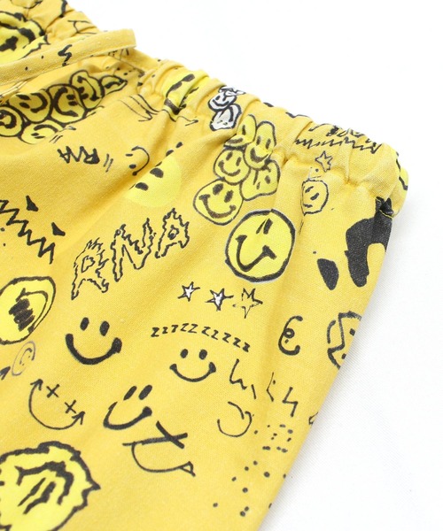 RNA（アールエヌエー）の「G1071 ニコ総柄スカート（スカート・レディース・マスタード/キナリ/グレイッシュブルー・MEDIUM）」の16枚目の写真