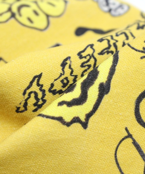 RNA（アールエヌエー）の「G1071 ニコ総柄スカート（スカート・レディース・マスタード/キナリ/グレイッシュブルー・MEDIUM）」の18枚目の写真