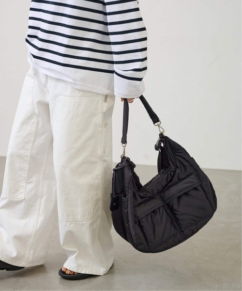 FRAMeWORK（フレームワーク）の「≪WEB限定追加≫haru×BETTER THAN GOOD×FRAMeWORK 2WAY NYLON SHOULDER BAG3（ショルダーバッグ・レディース・ブラック・FREE）」の21枚目の写真