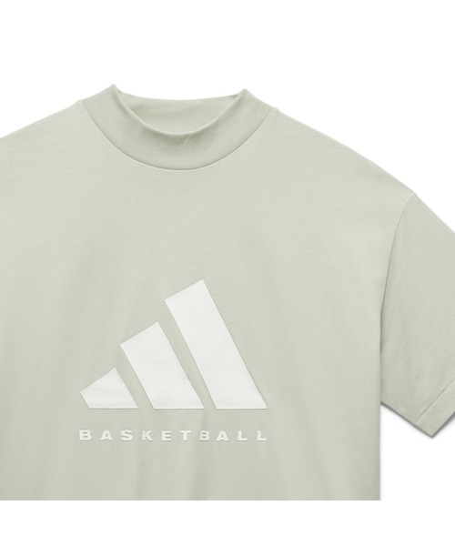 ADIDAS BASKETBALL TEE（アディダス バスケットボール 001 Tシャツ）（Tシャツ/カットソー）｜adidas（アディダス）