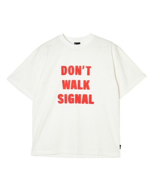 FCMM(エフシーエムエム)の「【UNISEX】SIGNAL S/S TEE/シグナルショートスリーブT(Tシャツ/カットソー・レディース・ブラック/ブルー/ホワイト・LARGE/SMALL)」の1枚目の写真