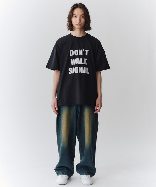 セール】【UNISEX】SIGNAL S/S TEE/シグナルショートスリーブT