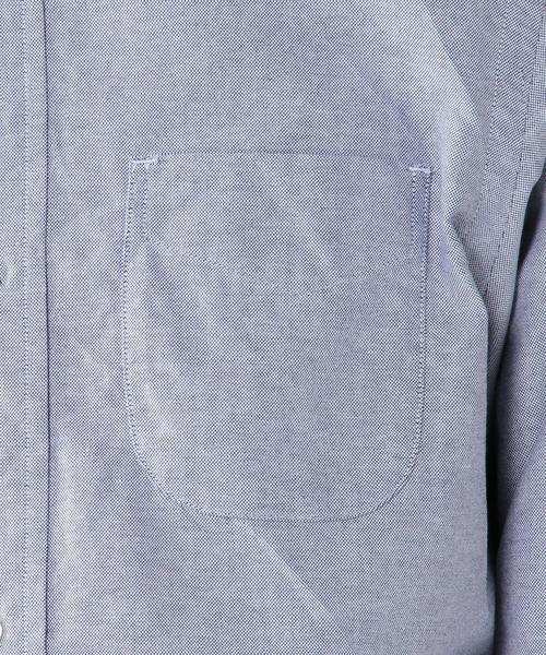 coen（コーエン）の「ラインオックスボタンダウンシャツ（シャツ/ブラウス・メンズ・ネイビー/ホワイト・SMALL/X-LARGE/X-SMALL/LARGE/MEDIUM）」の6枚目の写真