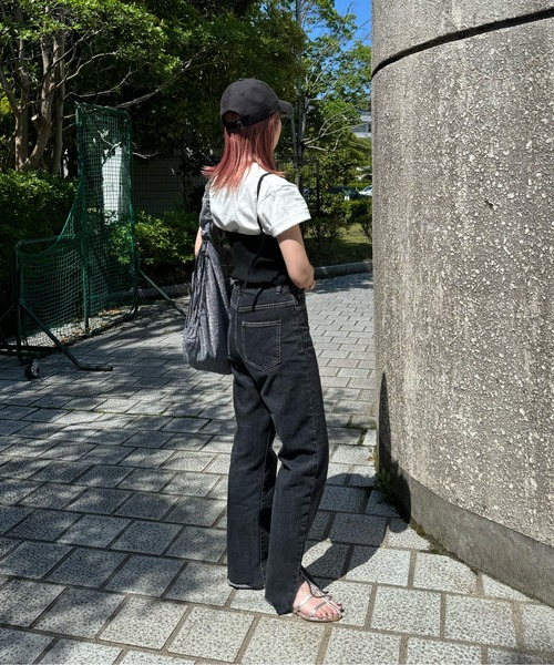 リブ×チュールドッキングビスチェ（ベスト）｜y/m by misato（イムバイミサト）