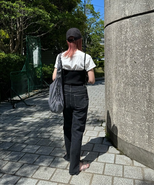 リブ×チュールドッキングビスチェ（ベスト）｜y/m by misato（イムバイミサト）