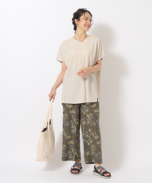 SHOO・LA・RUE(シューラルー)の「◆ゴムクロスサンダル(サンダル・レディース・ブラック/ピンク系/ブルー系その他/ベージュ・45/35)」の11枚目の写真