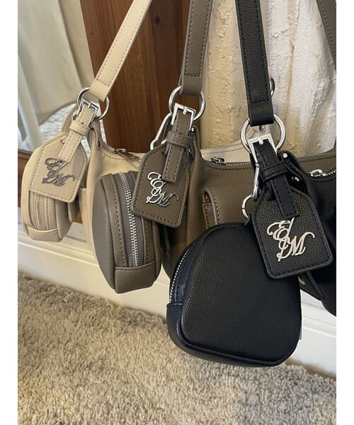 EATME（イートミー）の「マルチショルダーバッグ（ショルダーバッグ・レディース・ブラック/ブラウン/アイボリー・FREE）」の13枚目の写真