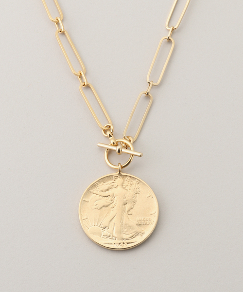 AP STUDIO(エーピーストゥディオ)の「【JANIS SAVITT/ジャニス・サビット】別注コインネックレス(ネックレス・レディース・ゴールド・FREE)」の5枚目の写真