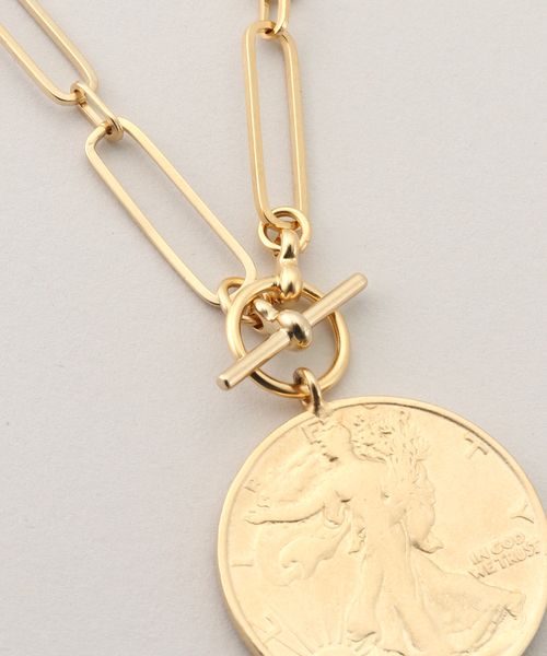 AP STUDIO(エーピーストゥディオ)の「【JANIS SAVITT/ジャニス・サビット】別注コインネックレス(ネックレス・レディース・ゴールド・FREE)」の7枚目の写真