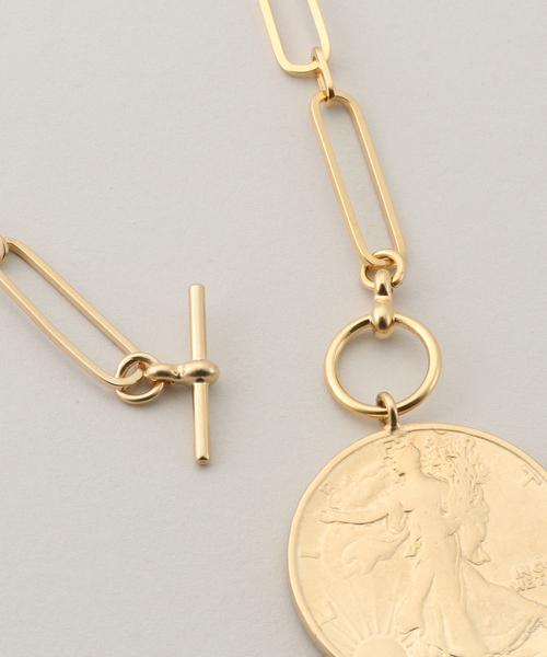 AP STUDIO(エーピーストゥディオ)の「【JANIS SAVITT/ジャニス・サビット】別注コインネックレス(ネックレス・レディース・ゴールド・FREE)」の8枚目の写真