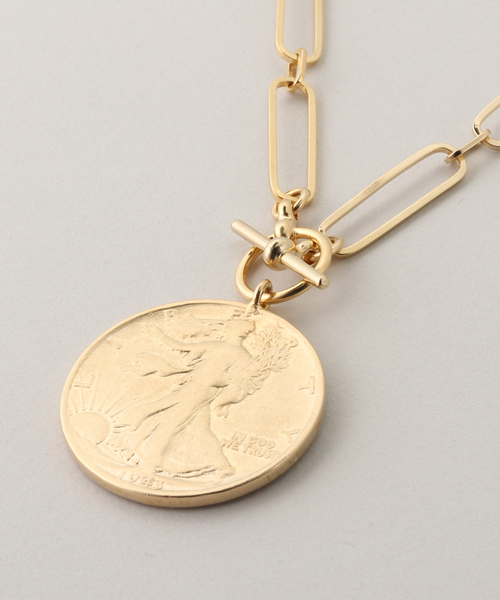 AP STUDIO(エーピーストゥディオ)の「【JANIS SAVITT/ジャニス・サビット】別注コインネックレス(ネックレス・レディース・ゴールド・FREE)」の14枚目の写真