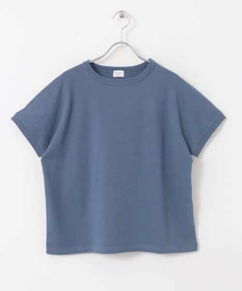 URBAN RESEARCH DOORS(アーバンリサーチドアーズ)の「『UR TECH ひやサラクール』バックポイントタックプルオーバー(Tシャツ/カットソー・レディース・オフホワイト/ブルー/ブラック/オレンジ・MEDIUM)」の13枚目の写真