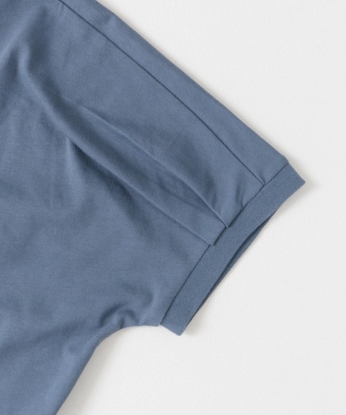 URBAN RESEARCH DOORS(アーバンリサーチドアーズ)の「『UR TECH ひやサラクール』バックポイントタックプルオーバー(Tシャツ/カットソー・レディース・オフホワイト/ブルー/ブラック/オレンジ・MEDIUM)」の12枚目の写真
