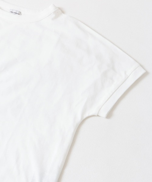 URBAN RESEARCH DOORS(アーバンリサーチドアーズ)の「『UR TECH ひやサラクール』バックポイントタックプルオーバー(Tシャツ/カットソー・レディース・オフホワイト/ブルー/ブラック/オレンジ・MEDIUM)」の9枚目の写真