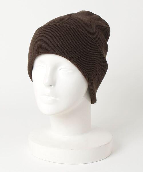 FRUIT OF THE LOOM(フルーツオブザルーム)の「『FRUIT OF THE LOOM』KNIT CAP(ニットキャップ/ビーニー・レディース・グレー/ブラウン/ブラック・FREE)」の10枚目の写真