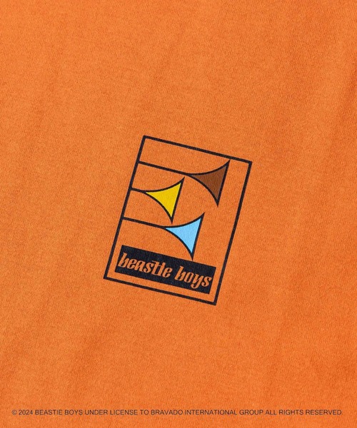 NANO universe(ナノユニバース)の「GOOD ROCK SPEED×Anti Soaked(R) 汗染み防止 「BEASTIE BOYS」① クルーネックビッグTシャツ(Tシャツ/カットソー・メンズ・オレンジ・M/L/S)」の15枚目の写真