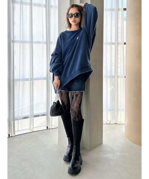 GYDA（ジェイダ）の「THE STATE OF CALIFドルマンスウェットトップス（スウェット・レディース・ネイビー/グレー/オフホワイト/ピンク・FREE）」の10枚目の写真