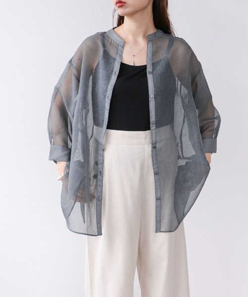 シアーリネンライクブラウス（シャツ/ブラウス）｜Cepica（セピカ）