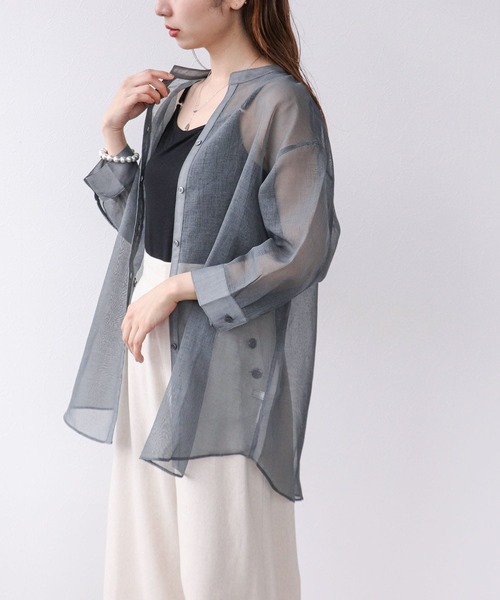 シアーリネンライクブラウス（シャツ/ブラウス）｜Cepica（セピカ）