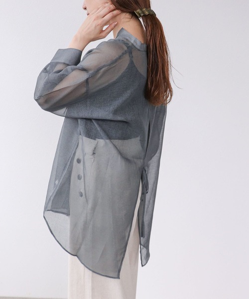 シアーリネンライクブラウス（シャツ/ブラウス）｜Cepica（セピカ）