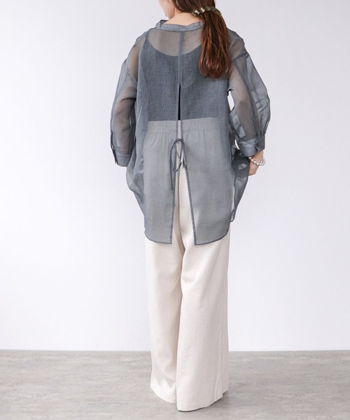 シアーリネンライクブラウス（シャツ/ブラウス）｜Cepica（セピカ）