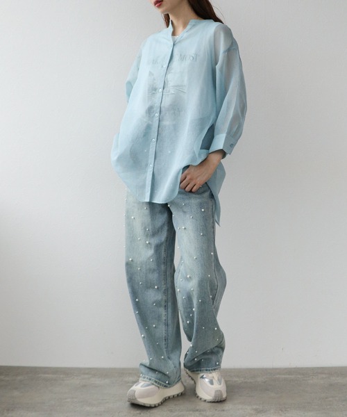 シアーリネンライクブラウス（シャツ/ブラウス）｜Cepica（セピカ）