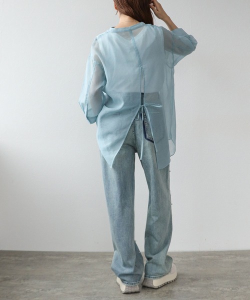 シアーリネンライクブラウス（シャツ/ブラウス）｜Cepica（セピカ）